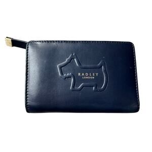 Radley Women's Shadow Medium Bifold Wallet Ink Blue